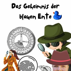 schwarz gelb verspielt illustriert detektiv essen krimi dinner virtuelle einladung 4